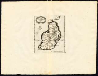 Rare Antique Map MAURITIUS MAURICE INDIAN OCEAN Pieter van der Aa 1725 