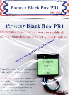 PIONEER BLACK BOX PR1 Electronic Mobile Video Bypass Module