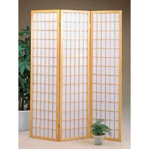  World Imports Natural 3 panel screen 6131