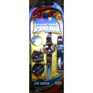  Spiderman Boys LCD Watch: Toys & Games