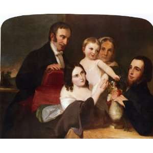   32 x 26 inches   The Alexander Family Group Portrait