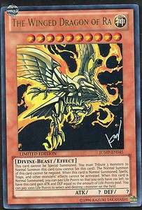 Winged Dragon of Ra Ultra God Yugioh Card JUMP EN045  