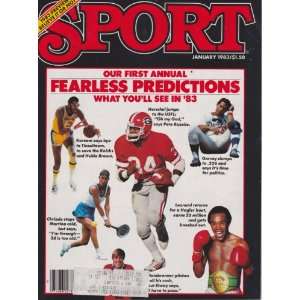  Herschel Walker (Sport Magazine) (January 1983) (Kareem Abdule 