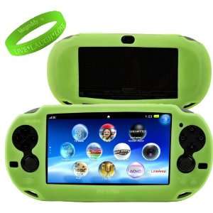  Play Station Vita Accessories from VanGoddy Green Apple 