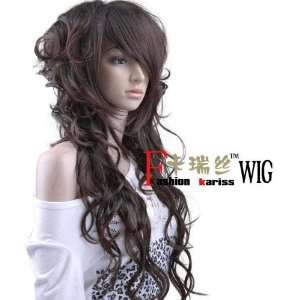  Long Full Wavy Curly Hair Wig for Sexy Lady  
