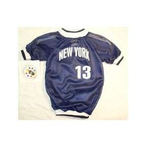  Sports Enthusiast New York #13 Baseball Dog Jersey 