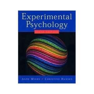  Experimental Psychology 6th (sixth) edition Text Only 