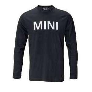 MINI Cooper Word Mark Long Sleeve Black T Shirt XL (European Sizing)