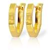 14k solid gold oval hoop huggie earring our price $ 154 71