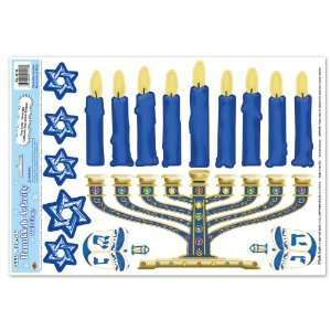  Lets Party By Beistle Company Hanukkah Activity Peel N Place 