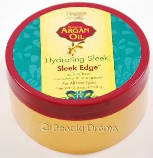 Hawaiian Silky Moroccan Argan Oil Hydrating Sleek Edge Hair Gel 