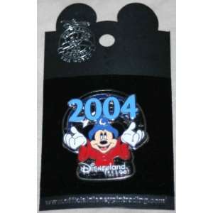  Disneyland Resort Sorcerer Mickey Mouse 2004 Pin 