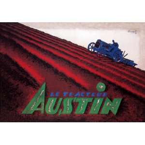  Tracteur Austin 30X20 Canvas