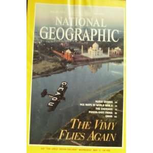  National Geographic Magazine May 1995 The Vimy Flies Again 