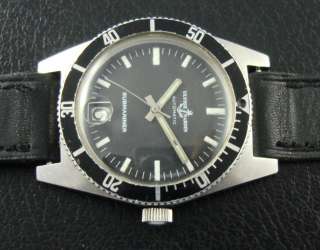 VINTAGE ULYSSE NARDIN SUBMARINER AUTOMATIC W/CALENDAR. NO RES  