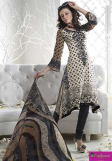 Indian Designer Dress Material Punjabi Suit Churidar Crepe Print 