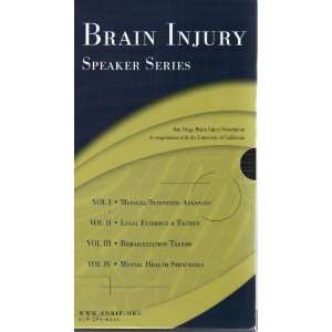 Rehabilitation Trends Vol. 3 /Brain Injury Series VHS tape with Jerome 
