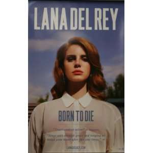  Lana Del Rey Born to Die Cd Cover Picture Poster Print 