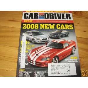  ROAD TEST 2008 Audi S5 Car and Driver Magazine: Automotive