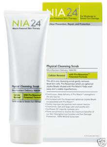 NIA24   Physical Cleansing Scrub Cleanser   NIA 24 NEW  