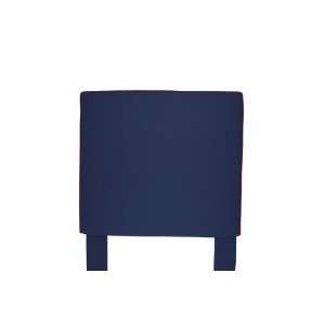  Southeastern Kids Square Headboard Navy and Brick Red 