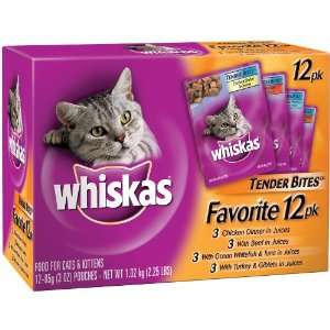   Turkey & Giblets, Whitefish & Tuna) Food for Cats & Kittens, 2.25 lb
