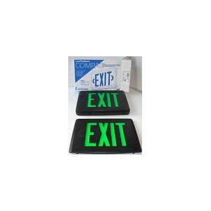   Sign   Green Letters   Black Housing   Battery Backup: Office Products