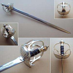 English Civil War Oliver Cromwell Sword Museum Quality  