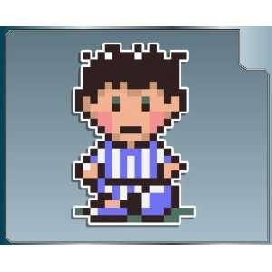   in Pajamas from Earthbound 8bit vinyl decal sticker: Everything Else