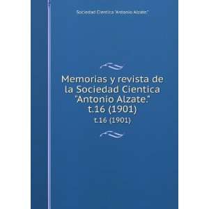  Memorias y revista de la Sociedad Cientica Antonio Alzate 