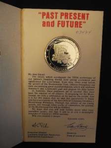 Sharp 19 73 SILVER Medallion