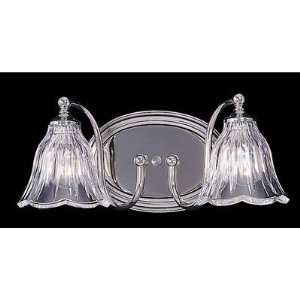 Framburg 8172 Crystal Nouveau Vanity Light Finish Polished Nickel