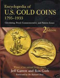 Encyclopedia US Gold Coins 1795 1933 (2nd) Price Bk w z  