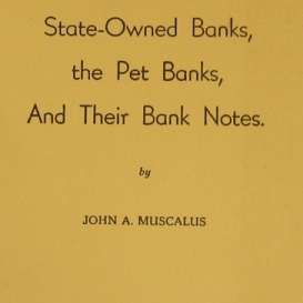1940 Book State Owned & Pet Banks and their Bank Notes  