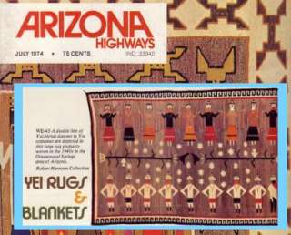 Navajo Museum Yei Rug 1930s   1940s Dont MISS L@@K  