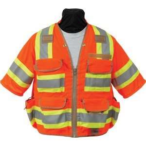 Seco 8365 Series Class 3 Safety Vest with Outlast Collar and Mesh Back 