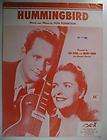 sheet music hummingbird les paul mary ford 1955 expedited shipping