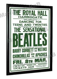 The Beatles Concert Poster Harrogate 1963  