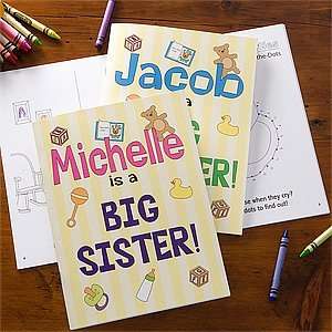   Kids Coloring Books   Big Sister, Big Brother: Toys & Games