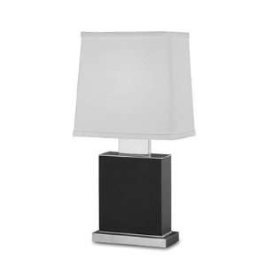   : Black Wood And Satin Table Lamp By Remington Lamp: Home Improvement
