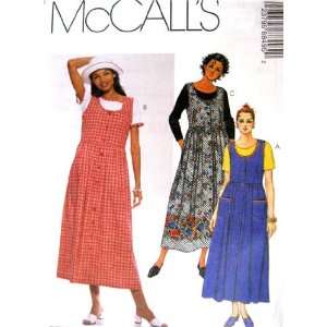  McCalls Sewing Pattern 8849 Misses Long Jumper & Top 