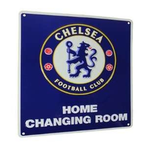  Chelsea FC. Home Changing Room Metal Sign Sports 
