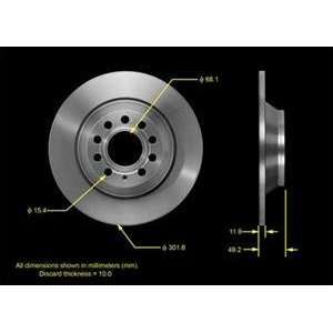  Bendix PRT5785 Brake Rotor Automotive