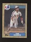 1987 Topps Baseball Proof Cards Tim Raines EXPOS  