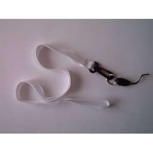   White Neck Strap Band Lanyard for Electronic Devices 