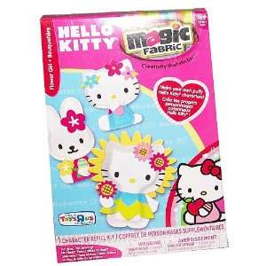    Magic Fabric Hello Kitty Flower Girl Refill Kit: Toys & Games