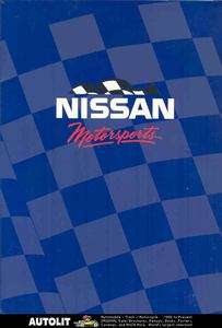 1990 Nissan Motorsports IMSA SCCA 300ZX Pickup Brochure  