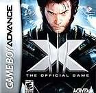 THE OFFICIAL GAME (X MEN) NINTENDO GAME BOY ADVANCE GBA DS VG SHAPE 