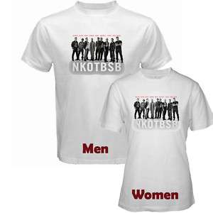 New NKOTBSB Man Women White T Shirt Size S 3XL  