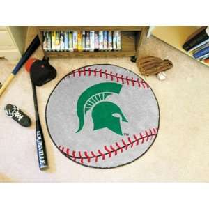 Michigan State University Baseball Mat:  Sports & Outdoors